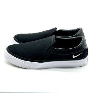 Nike Women's Black Slip-On Canvas Sneakers